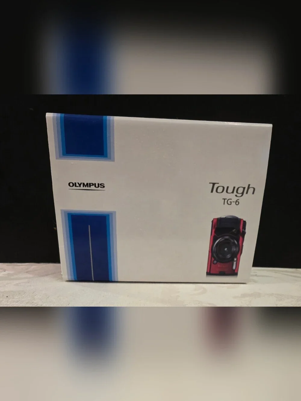 Olympus Tough TG-6 Red Compact Waterproof Digital Camera 12 MP/ 4K Video